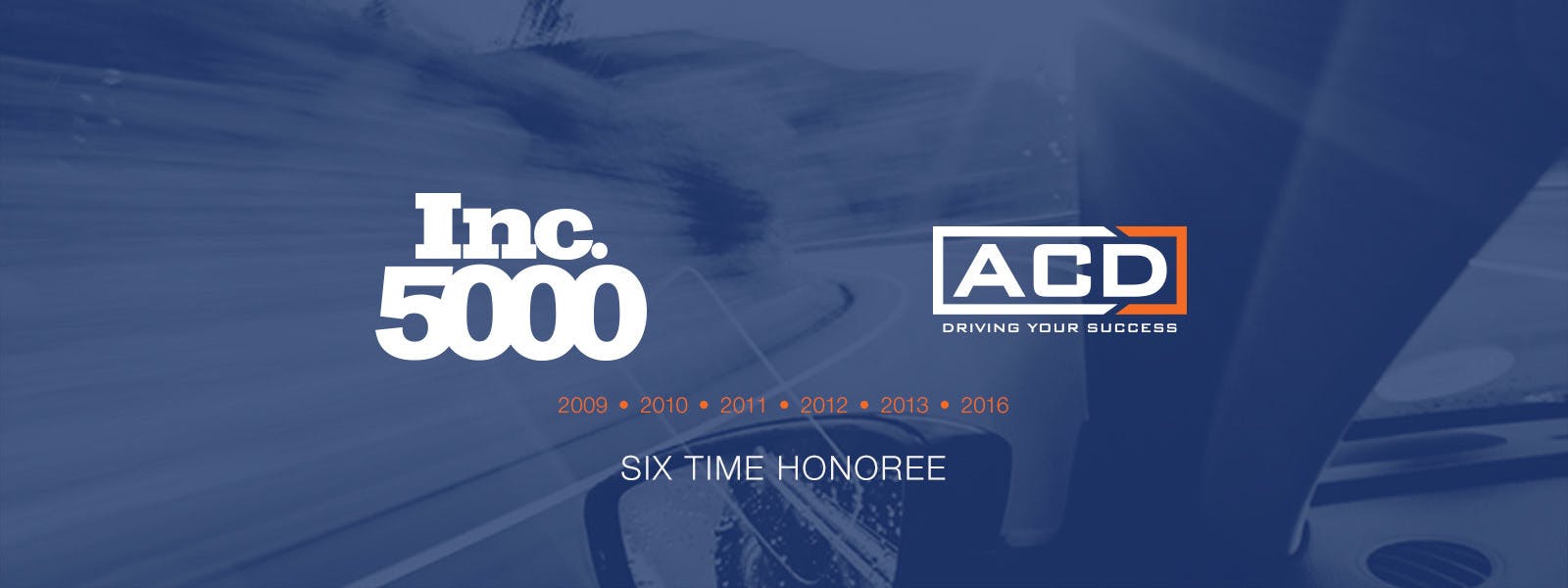 ACD named to exclusive Inc. 5000 list for the sixth time